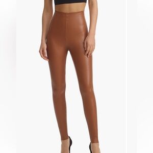 Commando Control Top Faux Leather Leggings NWT